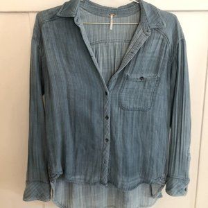 Free People Button Up